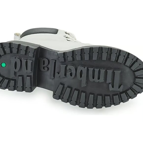 Timberland Sky 6 In Lace Up White Women Boots Size 9 - Picture 11 of 12